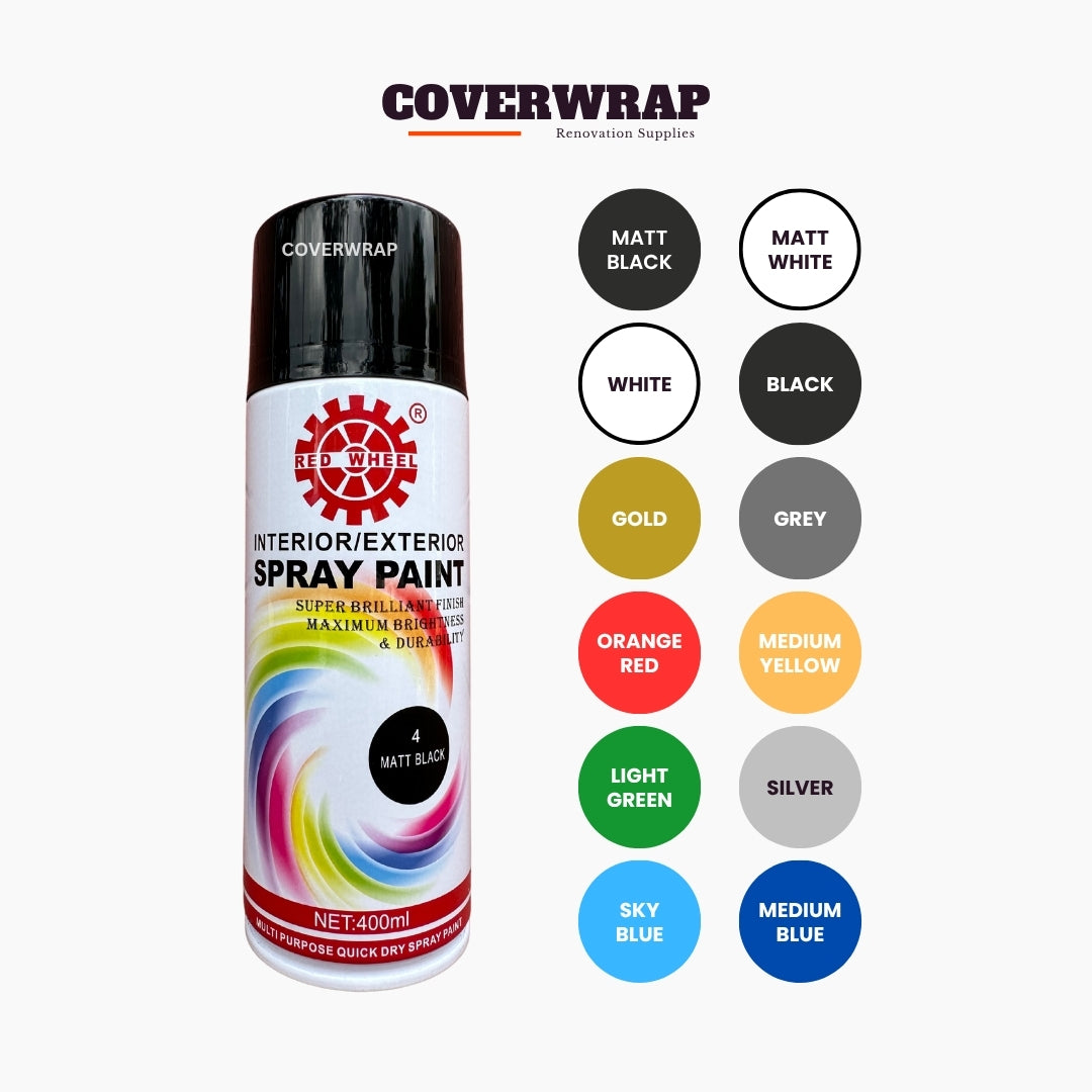 RED WHEEL Spray Paint